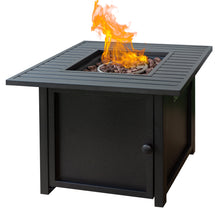 Load image into Gallery viewer, Upland 30&#39; Slat Top Gas Fire Pit Table
