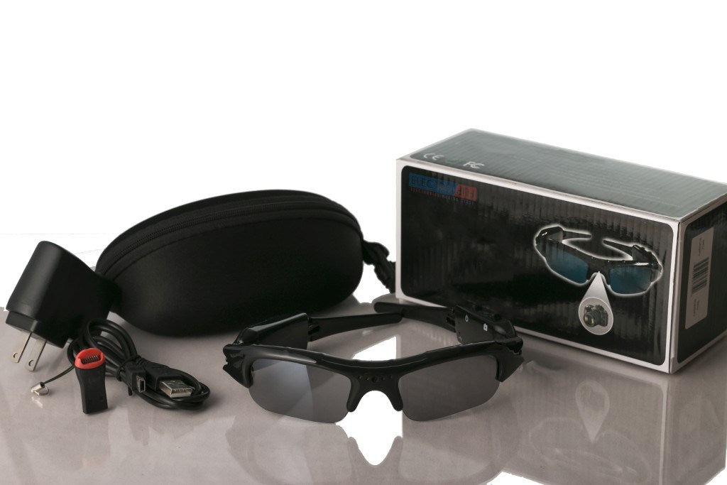 iSee Digital Colored Video Recording Spy Sunglasses w/ Polarized Lens