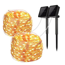 Load image into Gallery viewer, Mini Fiery 100 Lights Shine Like Firebugs With Solar Power
