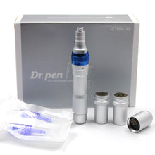 Load image into Gallery viewer, Dr. Pen A6 Electric Derma Pen Stamp Auto MicroNeed1e Roller Wireless Rechargeable 2x 12Pin Cartridges

