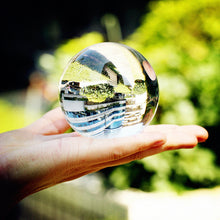 Load image into Gallery viewer, DSJUGGLING Small Size of Clear Acrylic Contact Juggling Ball for Beginners, Kids &amp; Mini Transparent Practice Juggling Ball for Small Hands
