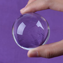 Load image into Gallery viewer, DSJUGGLING Small Size of Clear Acrylic Contact Juggling Ball for Beginners, Kids &amp; Mini Transparent Practice Juggling Ball for Small Hands

